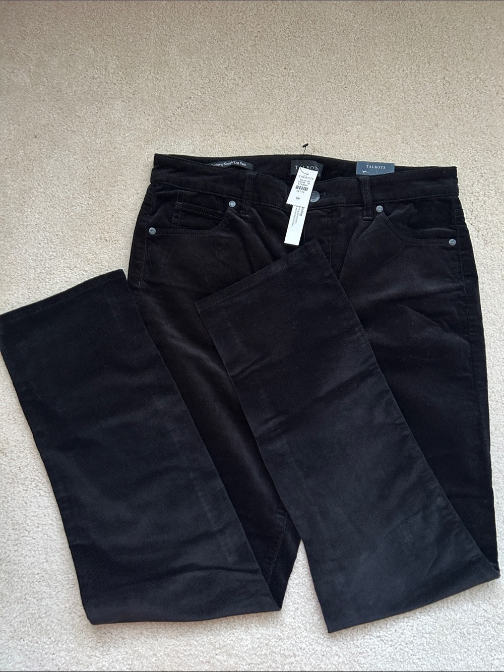 Talbot’s Corduroy Straight Leg Pant